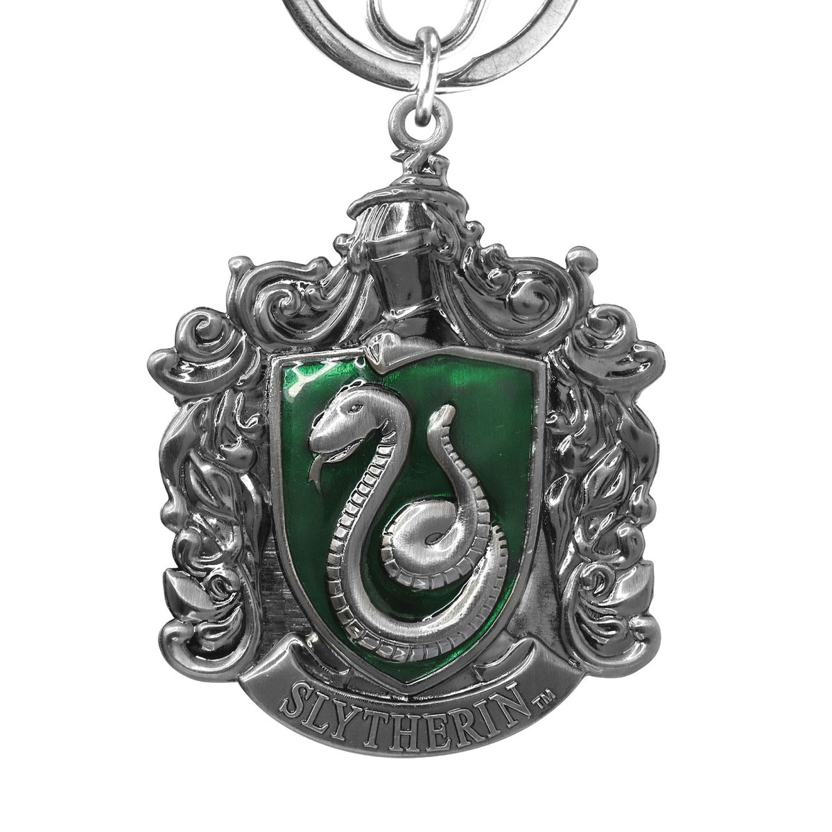 Imagen del producto Harry Potter Llavero de peltre Escudo de Slytherin
