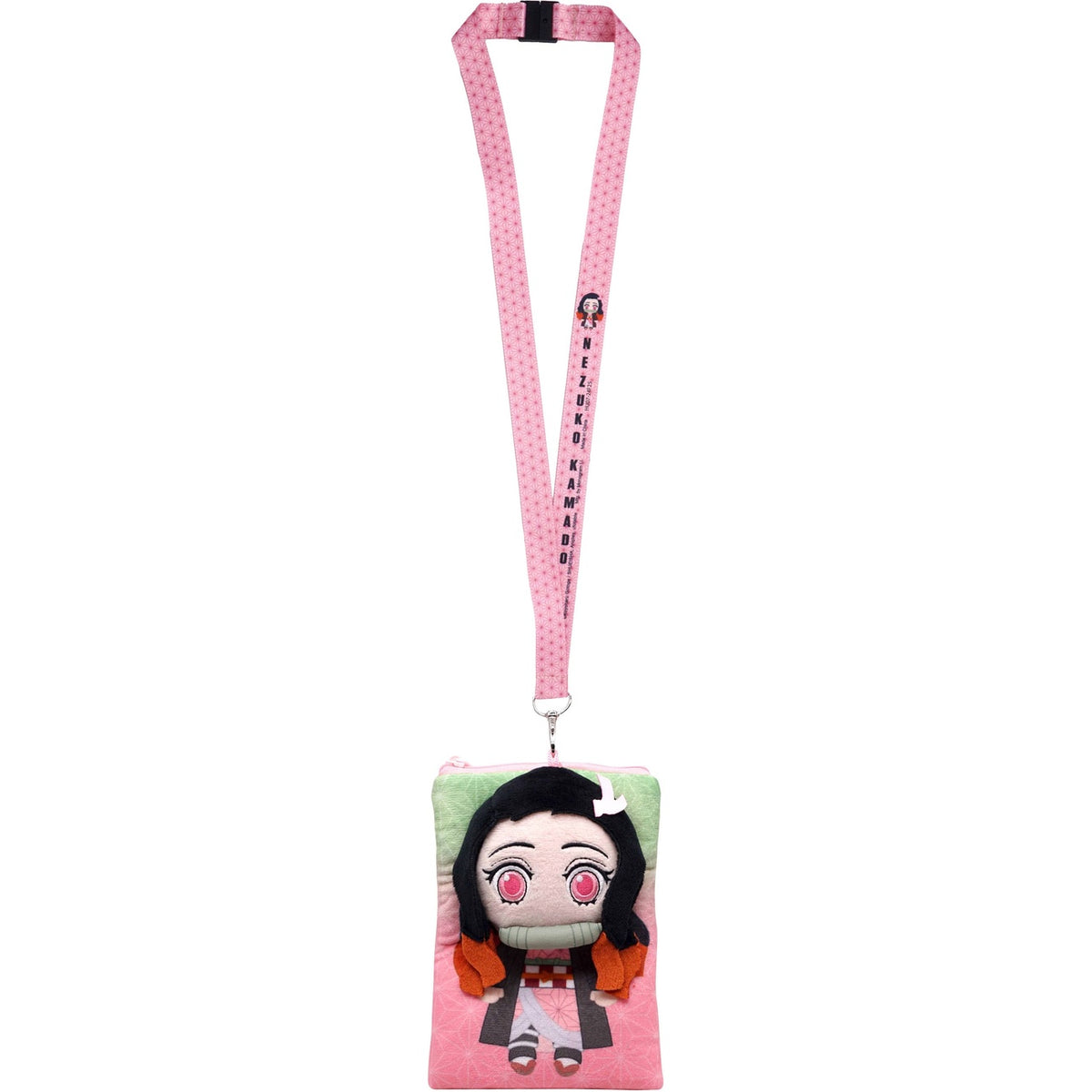 Imagen del producto Demon Slayer: Kimetsu no Yaiba Lanyard Nezuko Deluxe con tarjetero