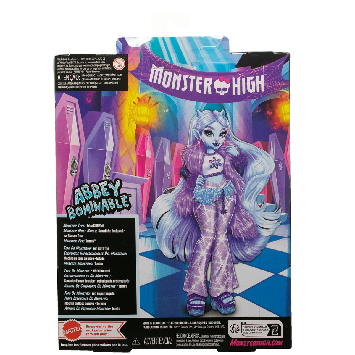 Imagen del producto Muñeca Monster High Abbey Bominable
