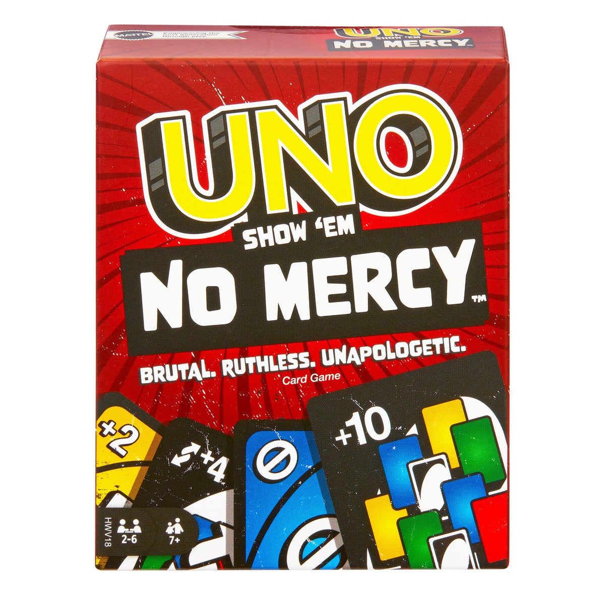 Imagen del producto Juego de cartas UNO No Mercy