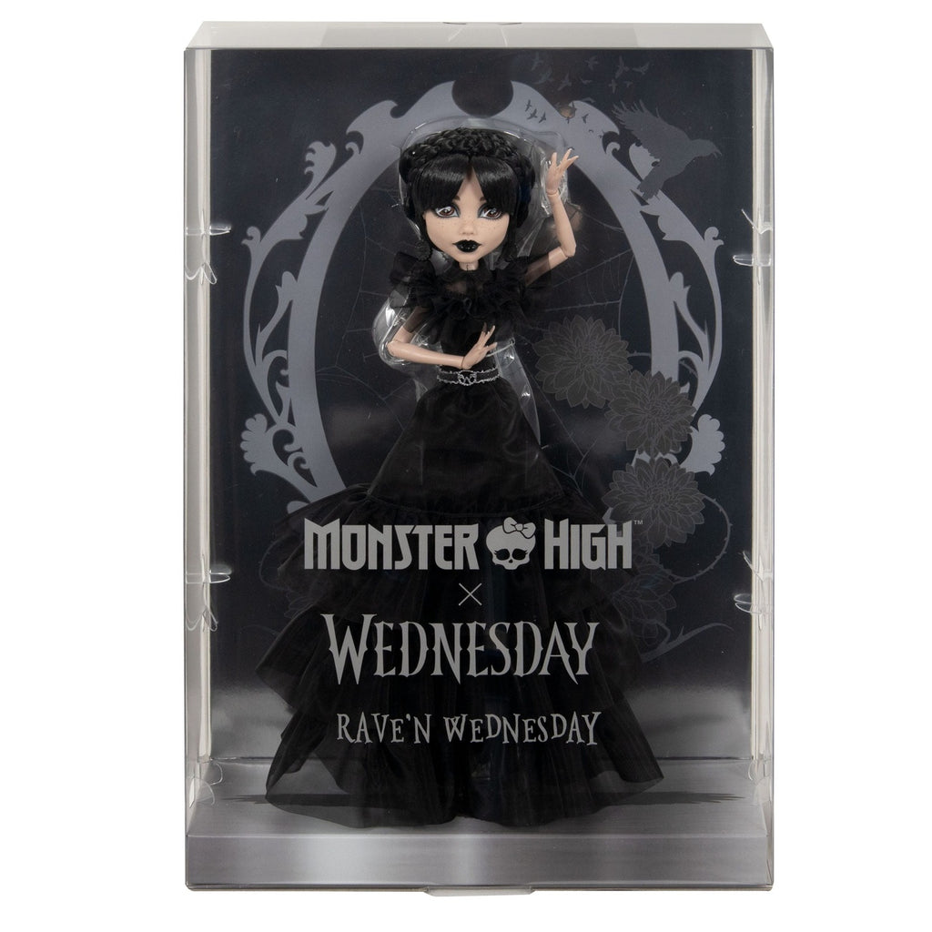 Imagen del producto Muñeca Monster High x Wednesday Rave'n Wednesday