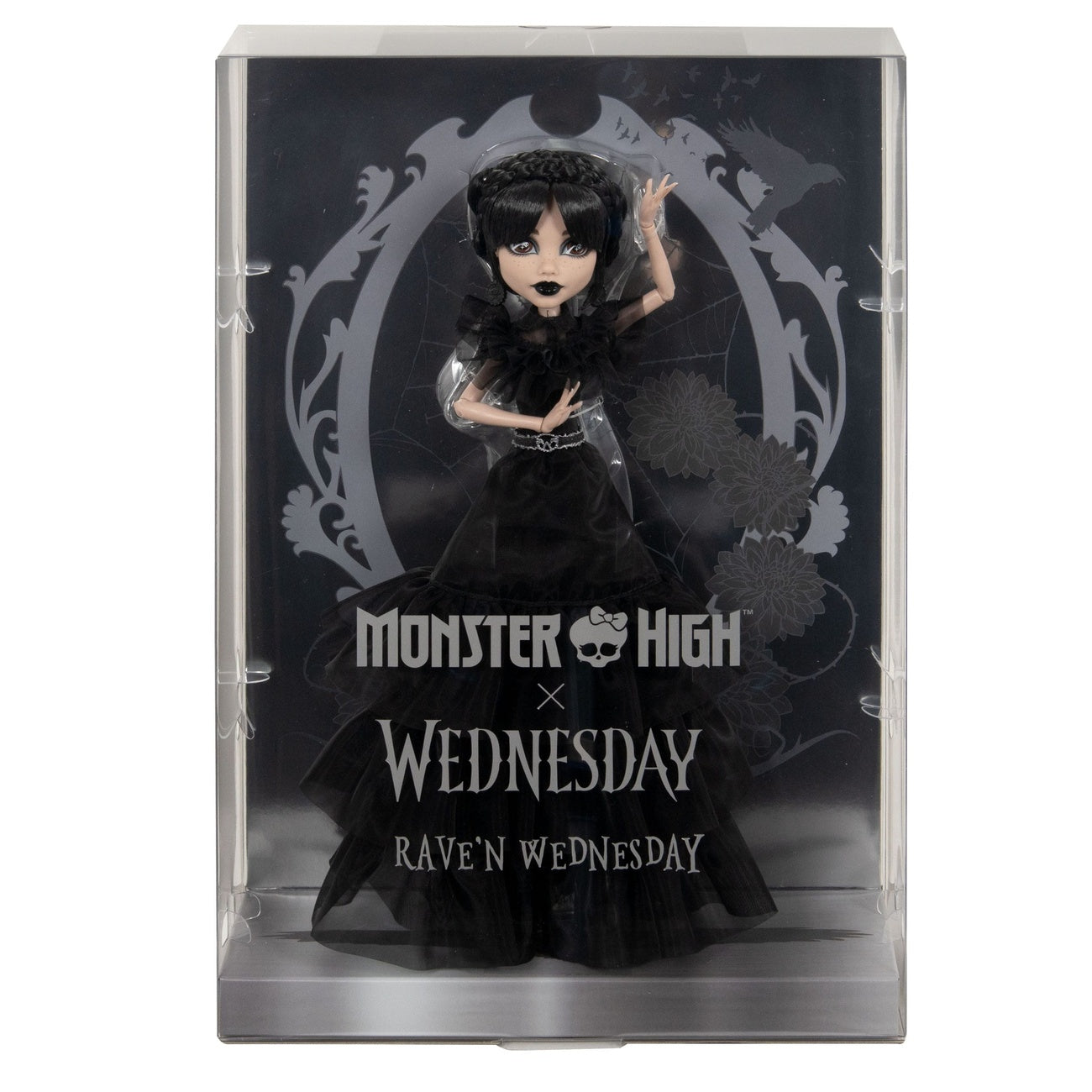 Imagen del producto Muñeca Monster High x Wednesday Rave'n Wednesday