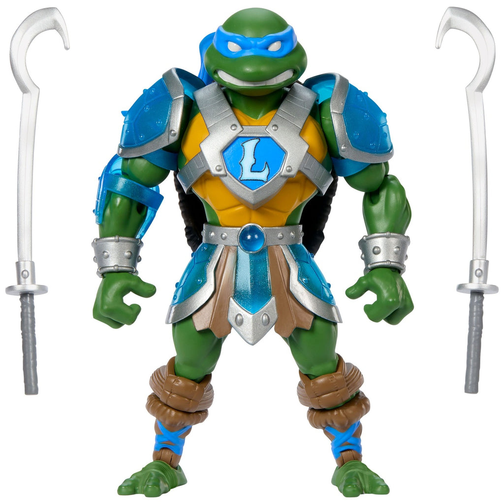 Imagen del producto MOTU x TMNT: Turtles of Grayskull figura de acción Leonardo 14 cm