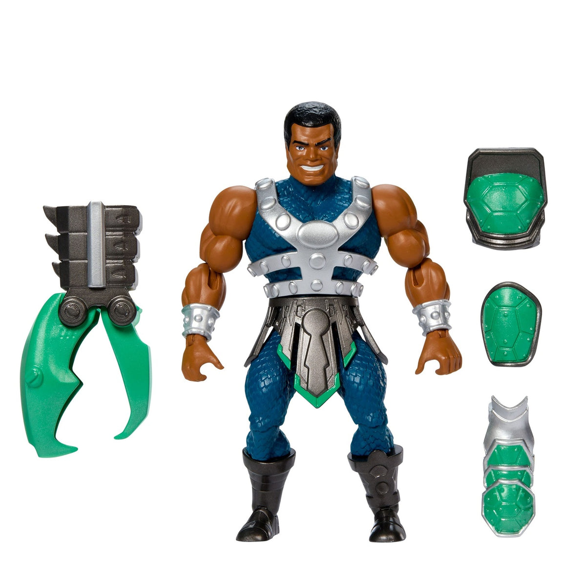 Imagen del producto MOTU x TMNT: Turtles of Grayskull figura de acción Clamp Champ 14 cm