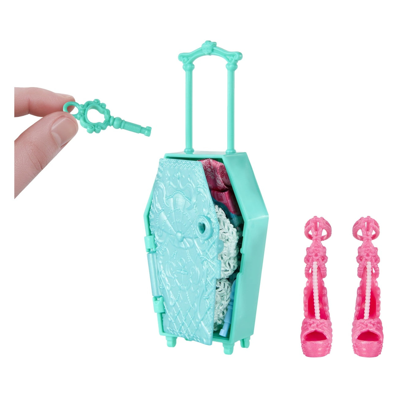 Imagen del producto Monster High Muñeca Skulltimate Secrets Destino: Gore-geous Oasis – Lagoona Blue