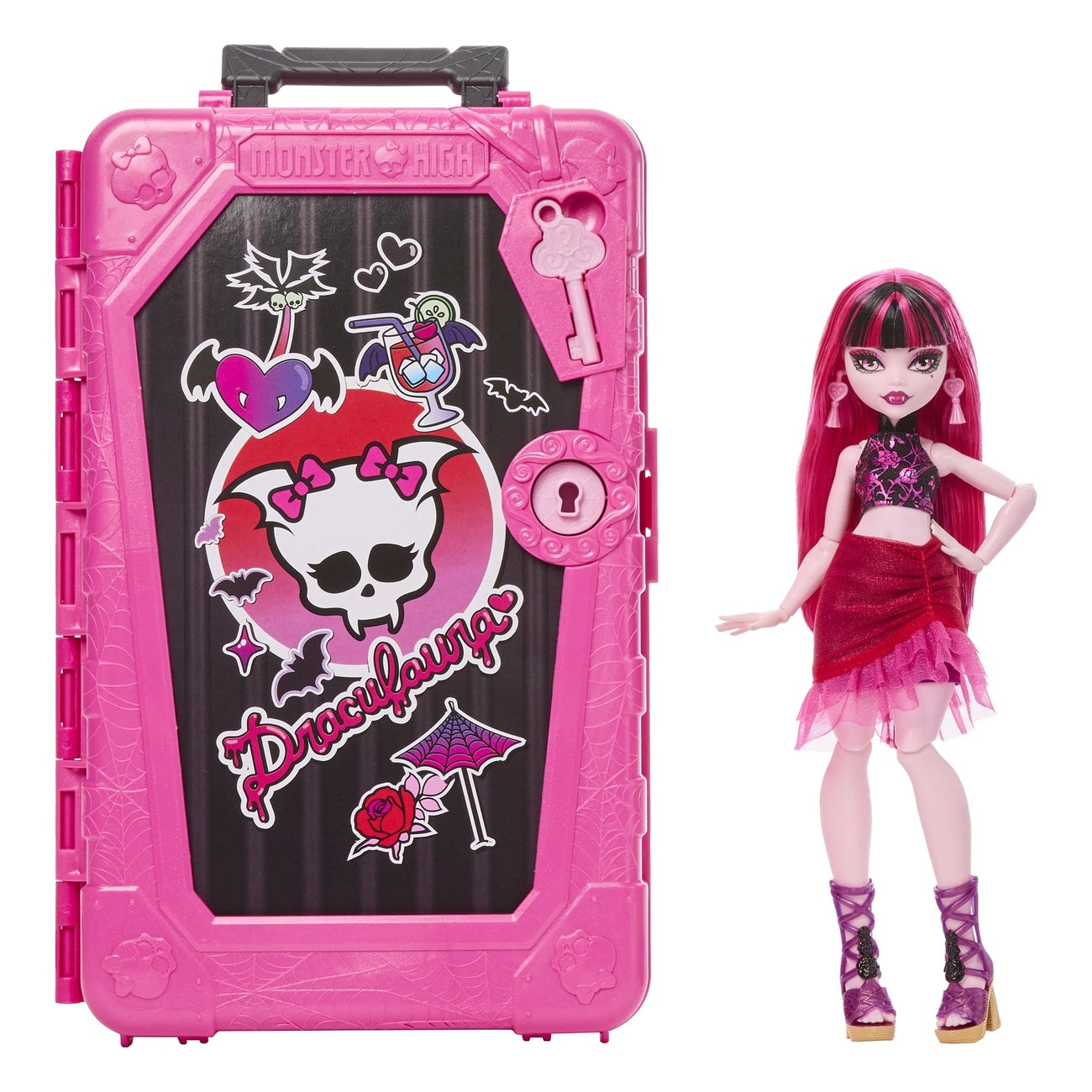 Imagen del producto Monster High Skulltimate Secrets Muñeca Destino: Gore-geous Oasis – Draculaura