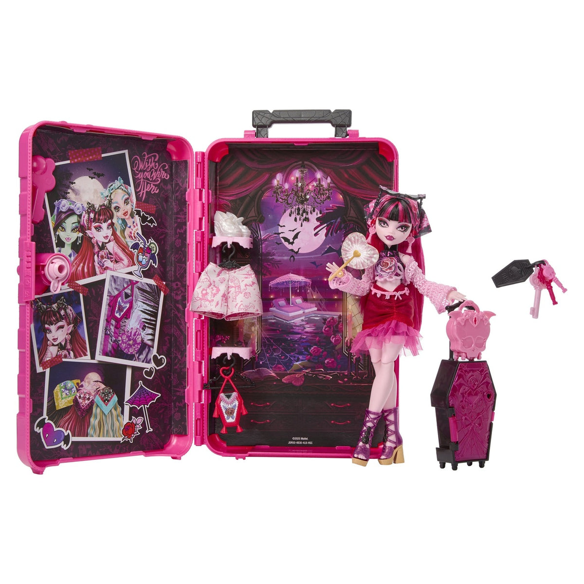 Imagen del producto Monster High Skulltimate Secrets Muñeca Destino: Gore-geous Oasis – Draculaura
