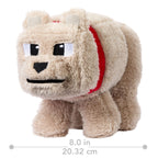 Imagen del producto Un peluche Dennis el Lobo de la película Minecraft 20 cm