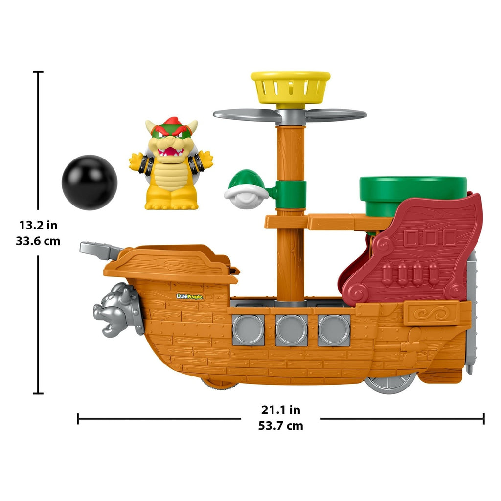 Product image My Mario Little People Playset – Bowser’s Airship