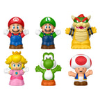 Imagen del producto My Mario Little People Collector minifiguras pack de 6 7 cm