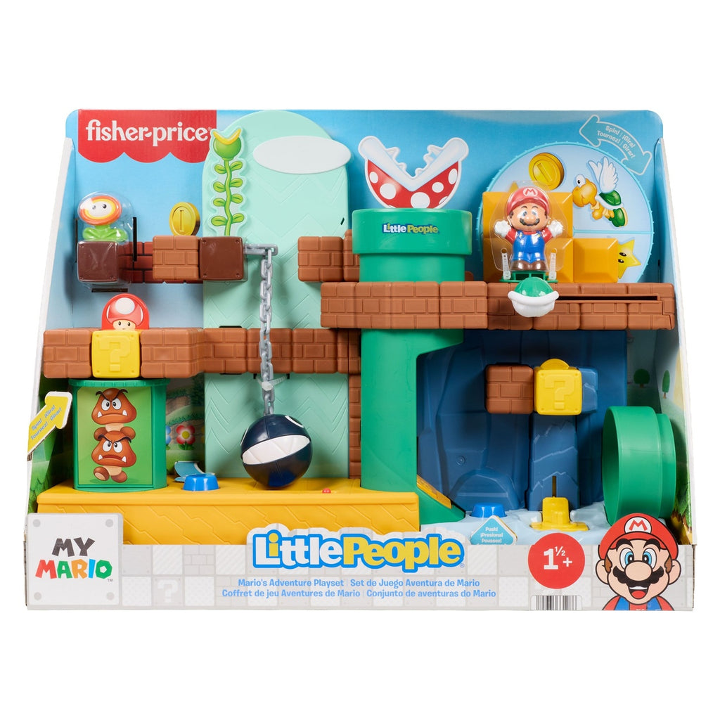 Imagen del producto My Mario Little People Set de juego La aventura de Mario