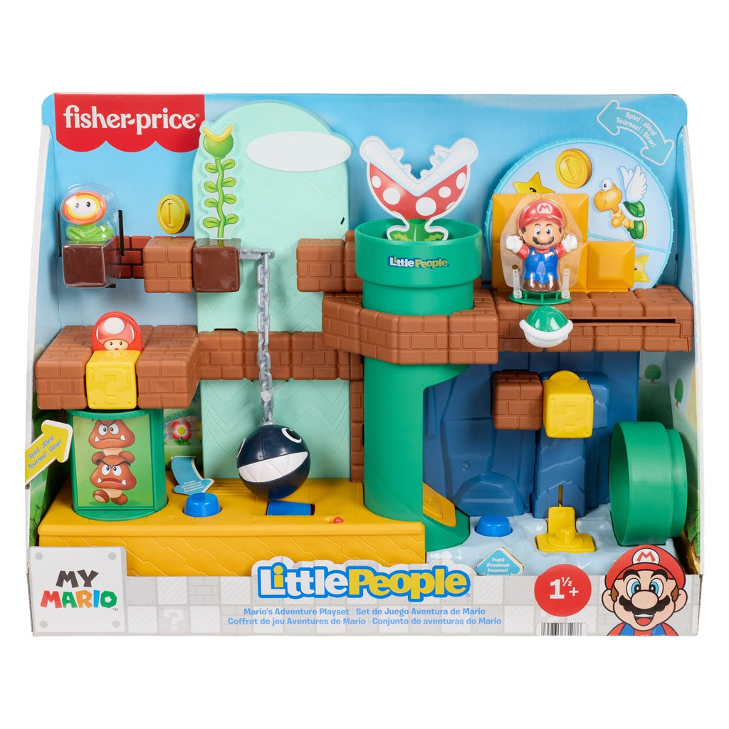 Imagen del producto My Mario Little People Set de juego La aventura de Mario