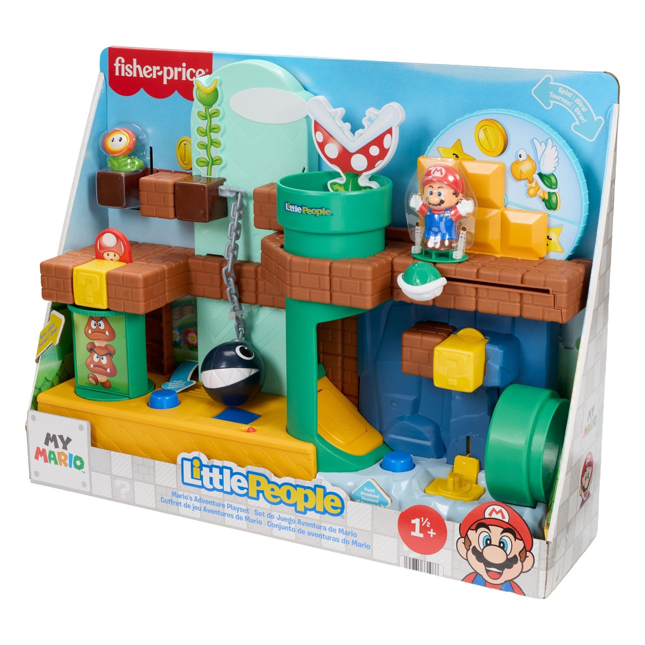 Imagen del producto My Mario Little People Set de juego La aventura de Mario