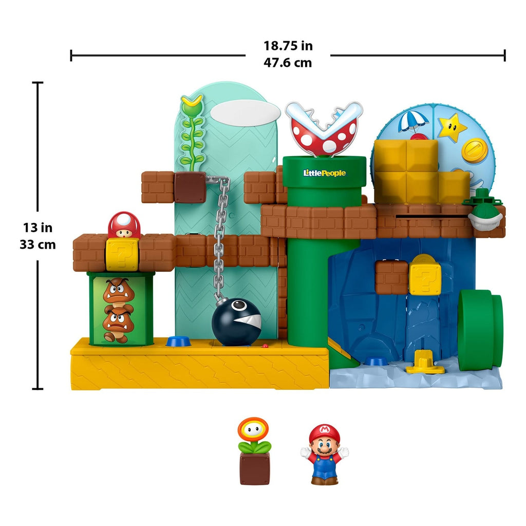 Imagen del producto My Mario Little People Set de juego La aventura de Mario