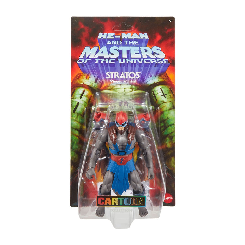 Imagen del producto Masters of the Universe Origins figura de acción Cartoon Collection: Stratos 14 cm