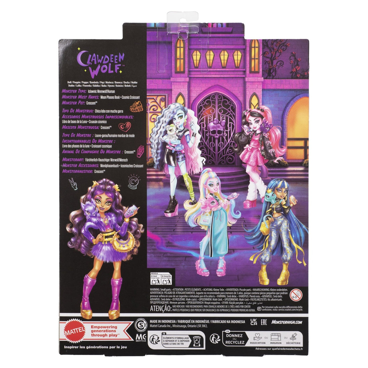 Imagen del producto Muñeca Monster High Clawdeen Wolf