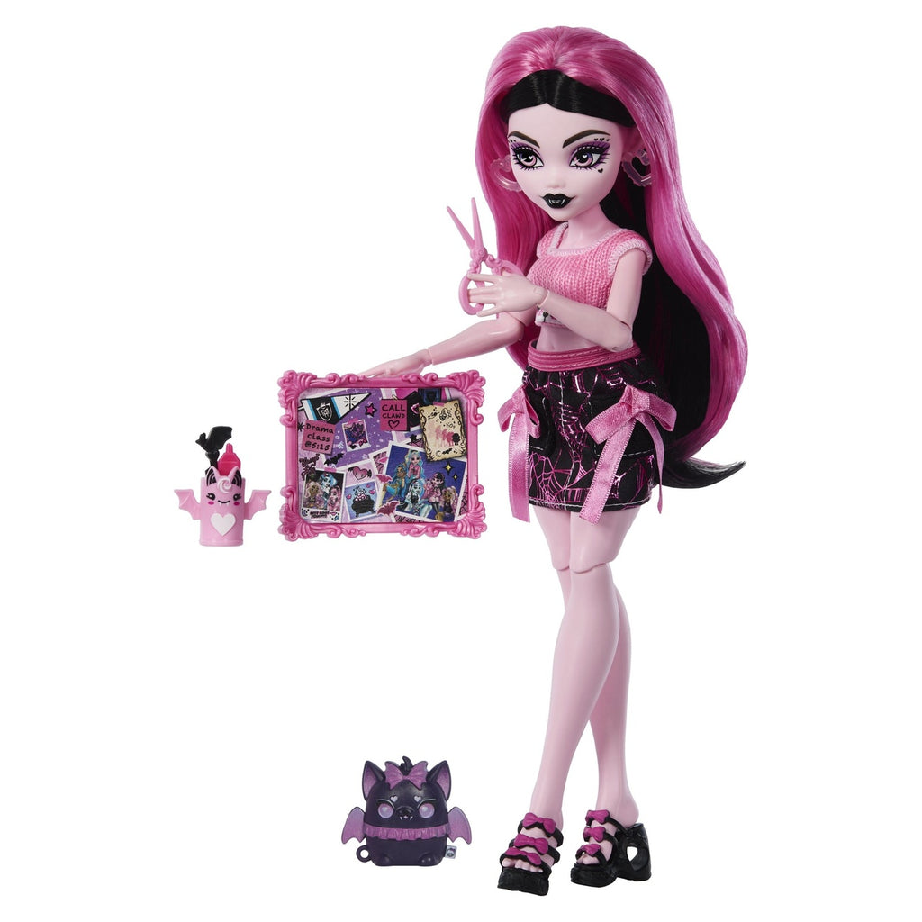 Imagen del producto Monster High Muñeca Self-Scare Secrets Draculaura