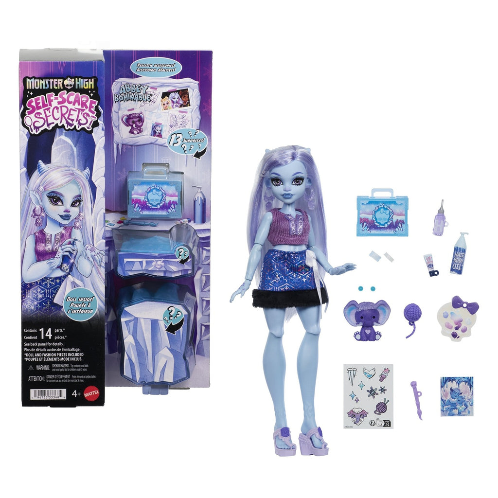 Imagen del producto Monster High Muñeca Self-Scare Secrets Abbey Bominable