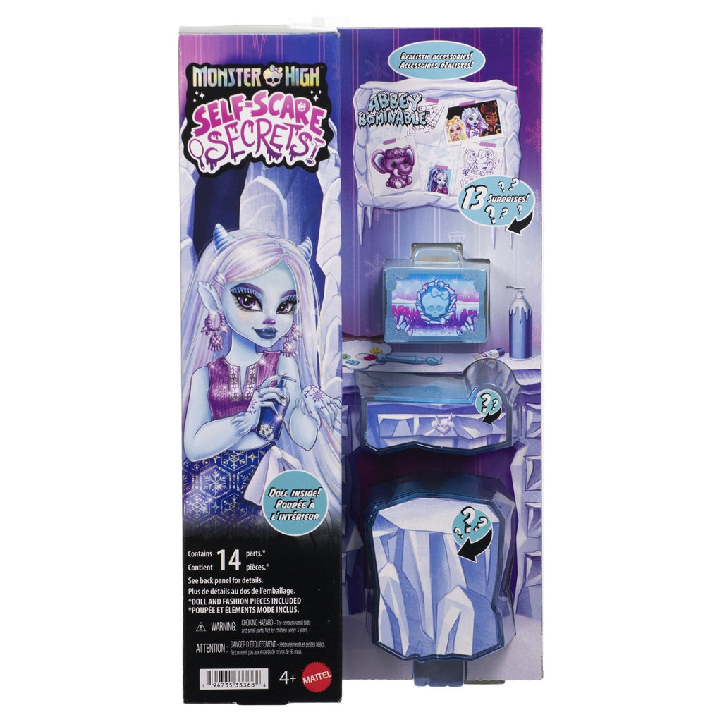 Imagen del producto Monster High Muñeca Self-Scare Secrets Abbey Bominable