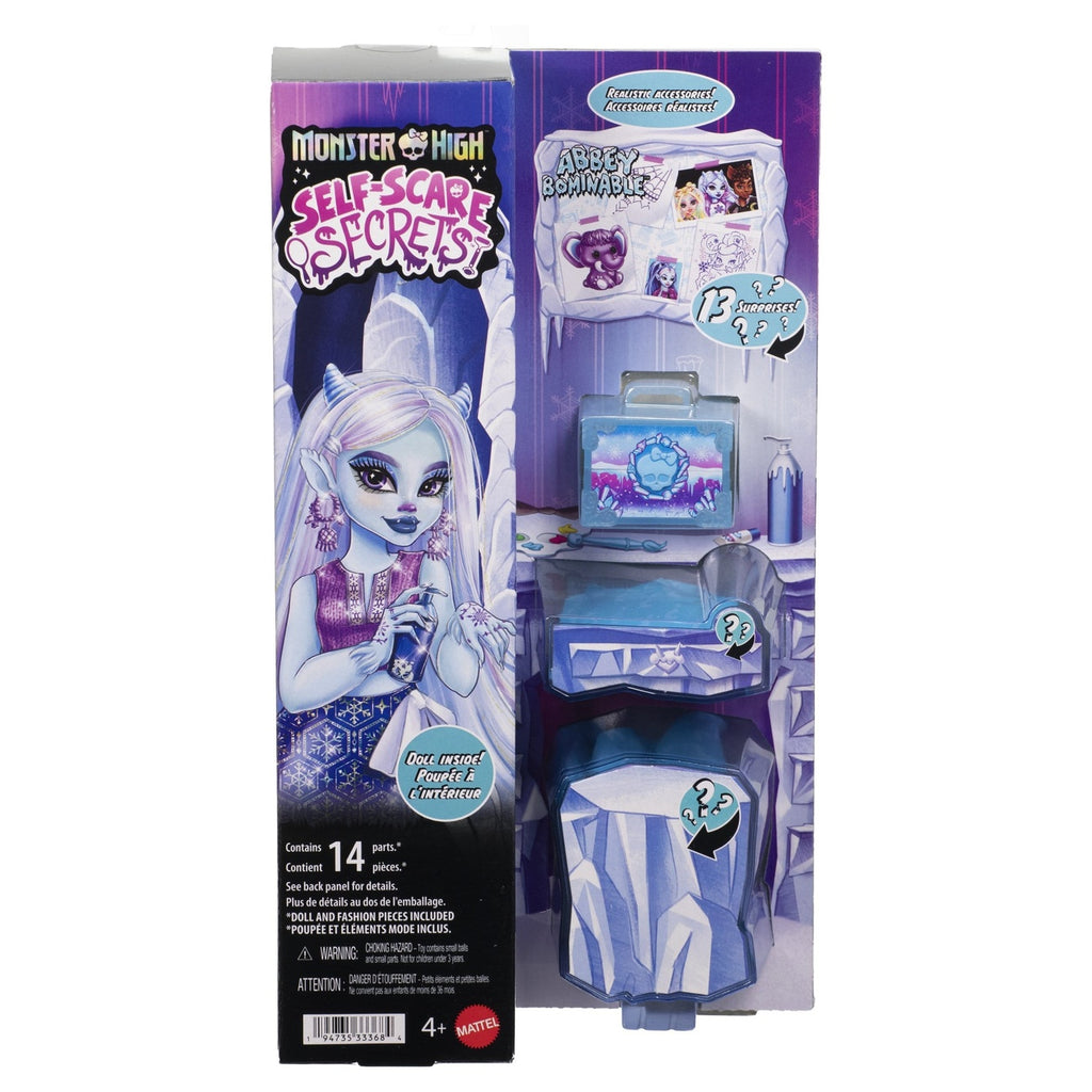Imagen del producto Monster High Muñeca Self-Scare Secrets Abbey Bominable