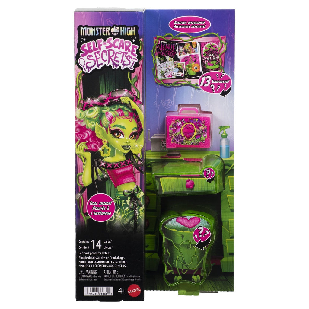 Imagen del producto Monster High Muñeca Self-Scare Secrets Venus McFlytrap