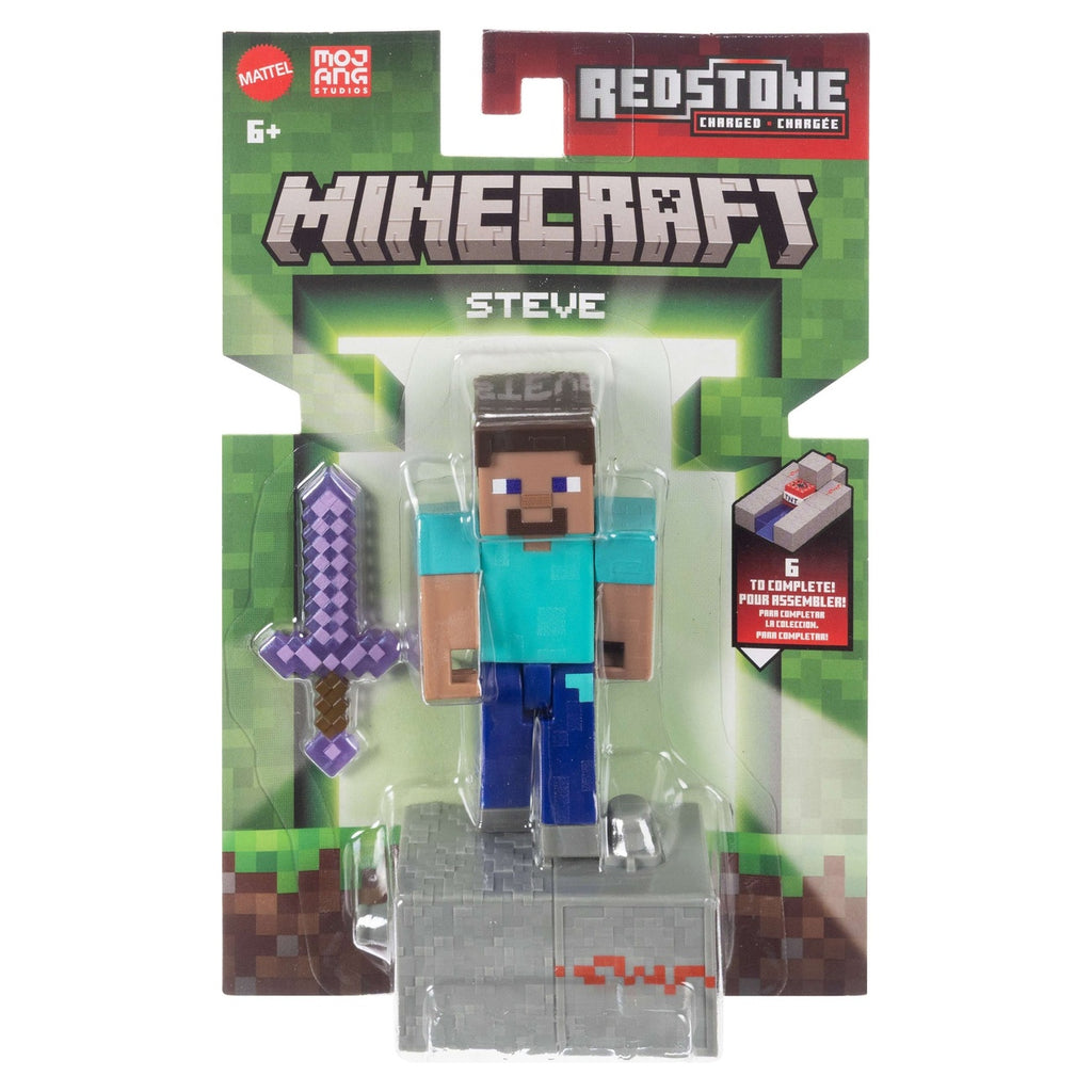 Imagen del producto Figura de acción Minecraft Steve 8 cm