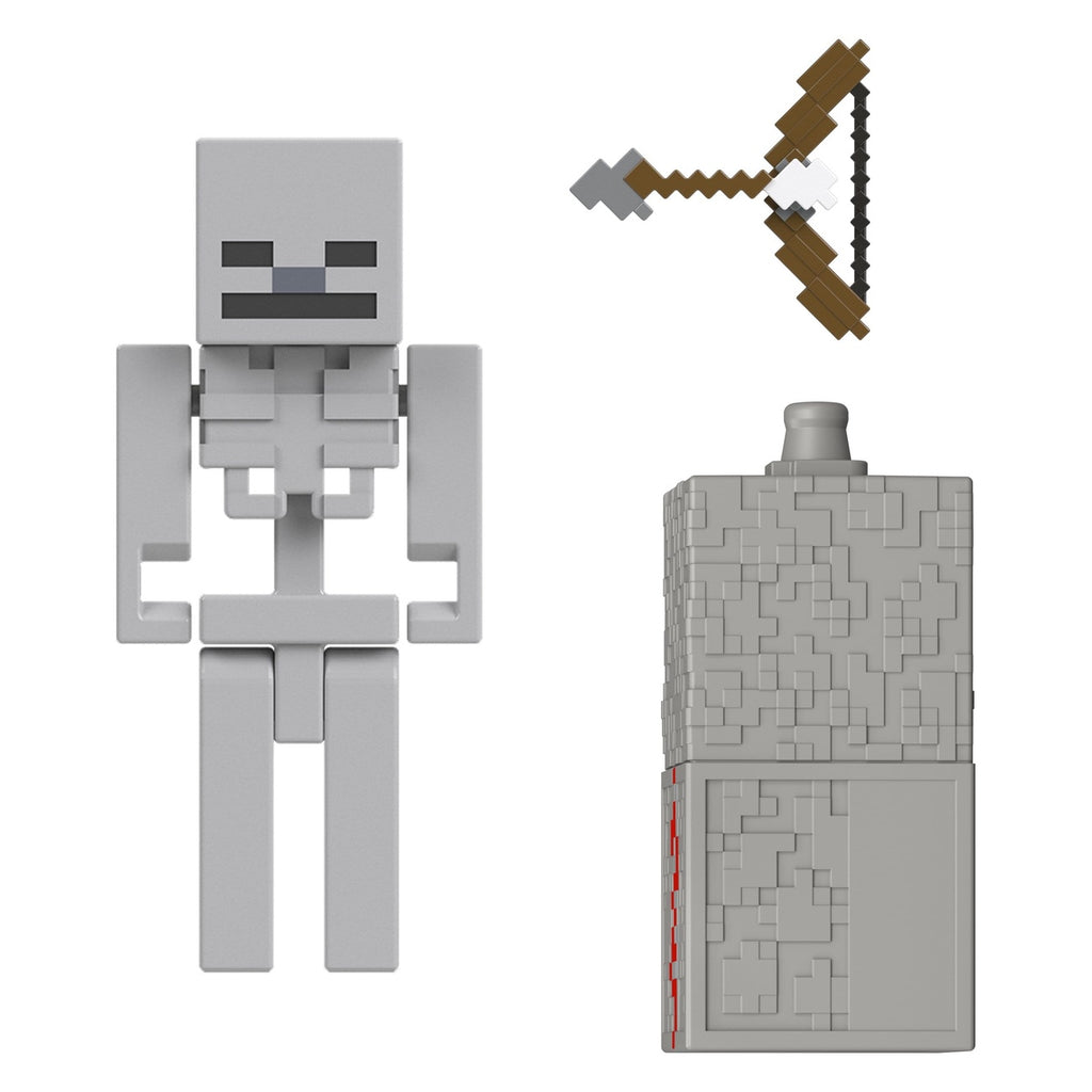 Imagen del producto Figura de acción Minecraft Esqueleto 8 cm