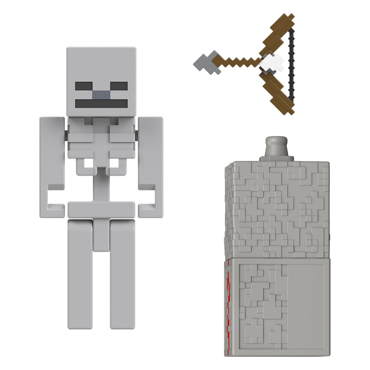 Imagen del producto Figura de acción Minecraft Esqueleto 8 cm