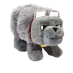 Imagen del producto Un peluche con sonido Dennis el Lobo 20 cm de la película Minecraft