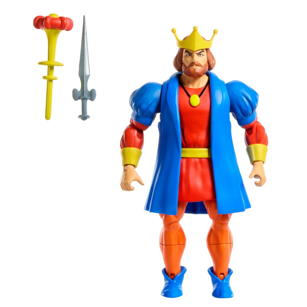 Imagen del producto Masters of the Universe Origins figura de acción Cartoon Collection: King Randor 14 cm