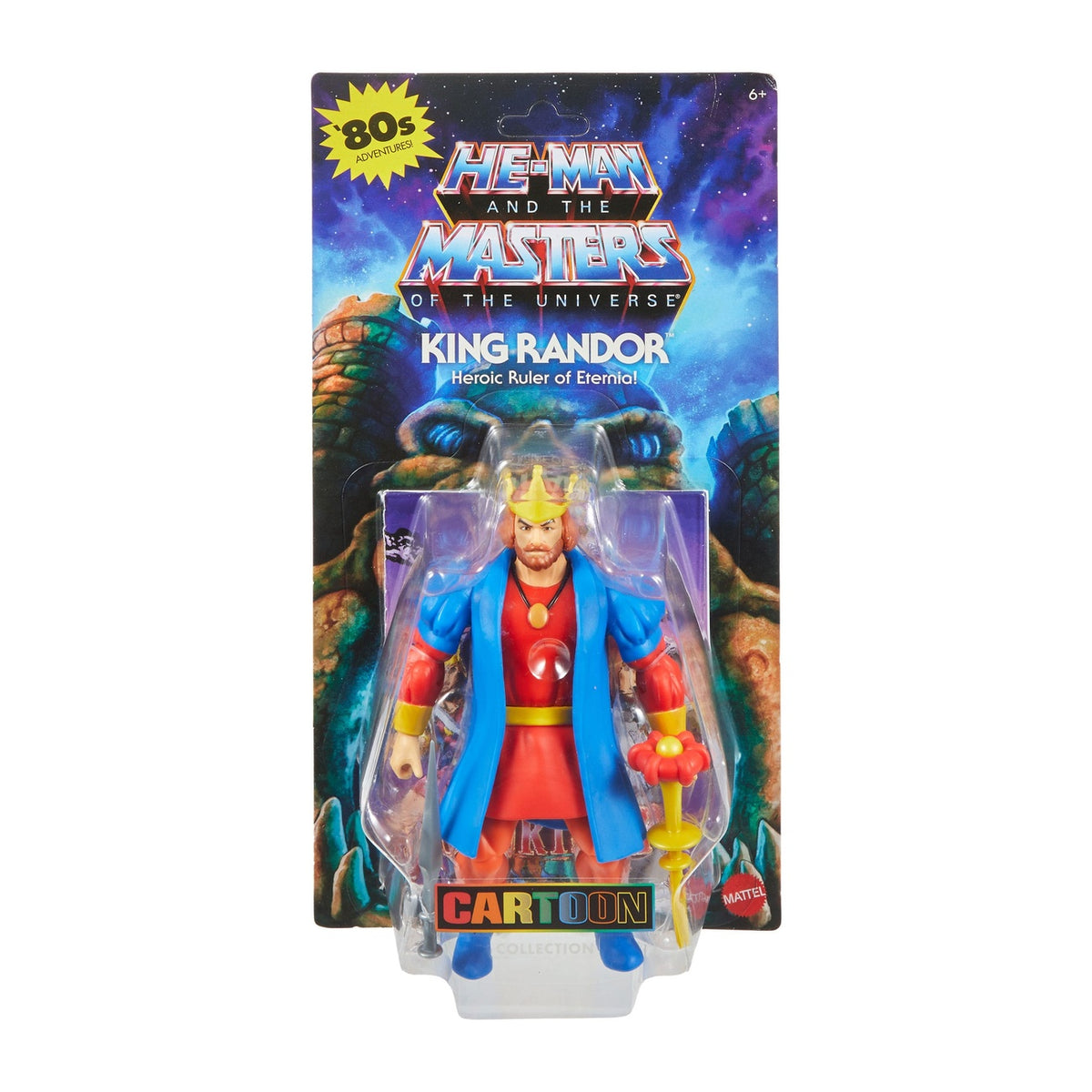 Imagen del producto Masters of the Universe Origins figura de acción Cartoon Collection: King Randor 14 cm