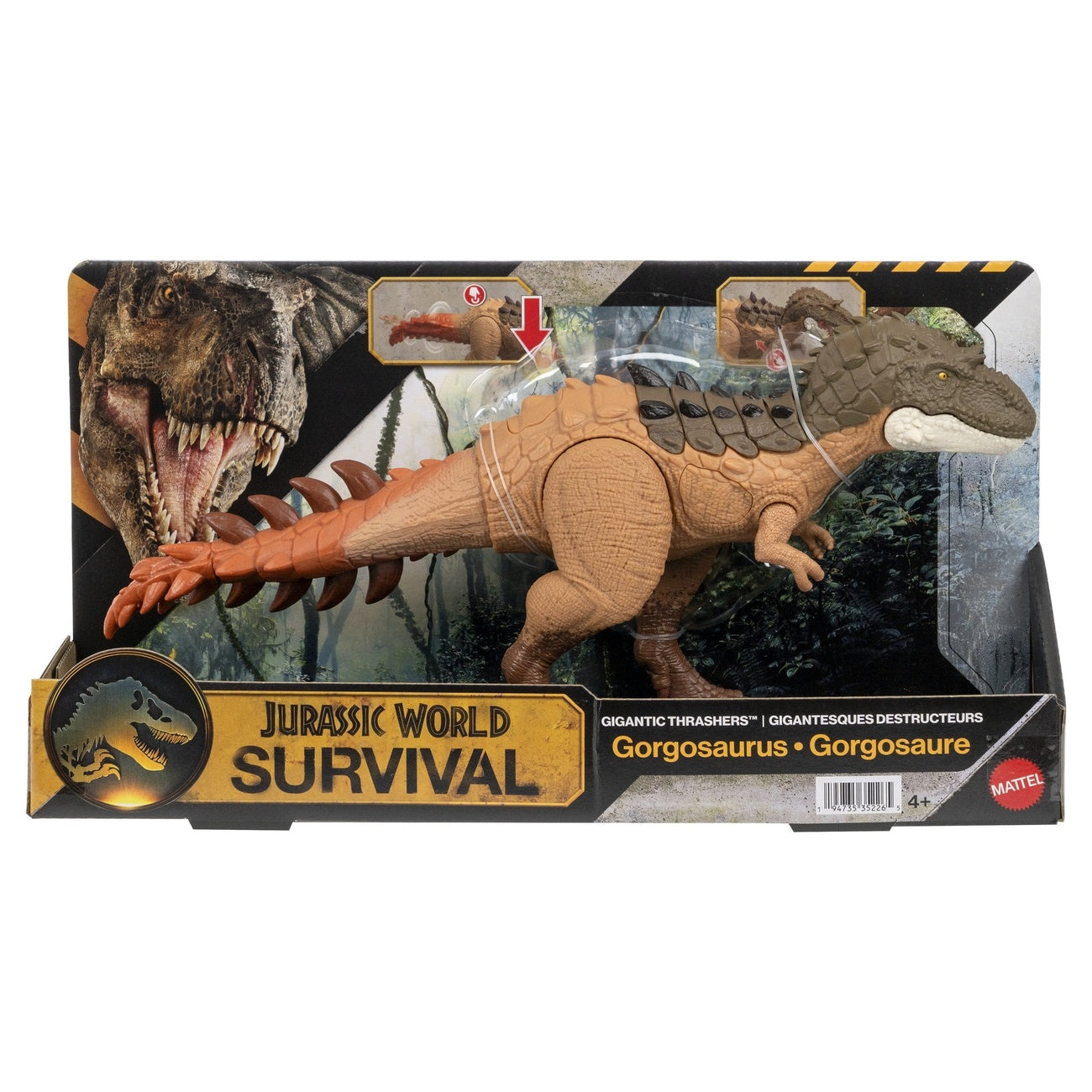 Imagen del producto Jurassic World: Survival figura de acción Gigantic Thrashers Gorgosaurus
