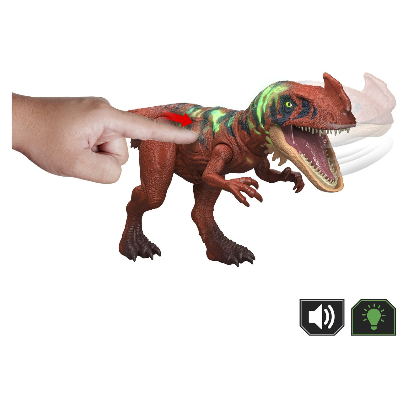Imagen del producto Jurassic World: Survival figura de acción Wild Roar Afrovenator