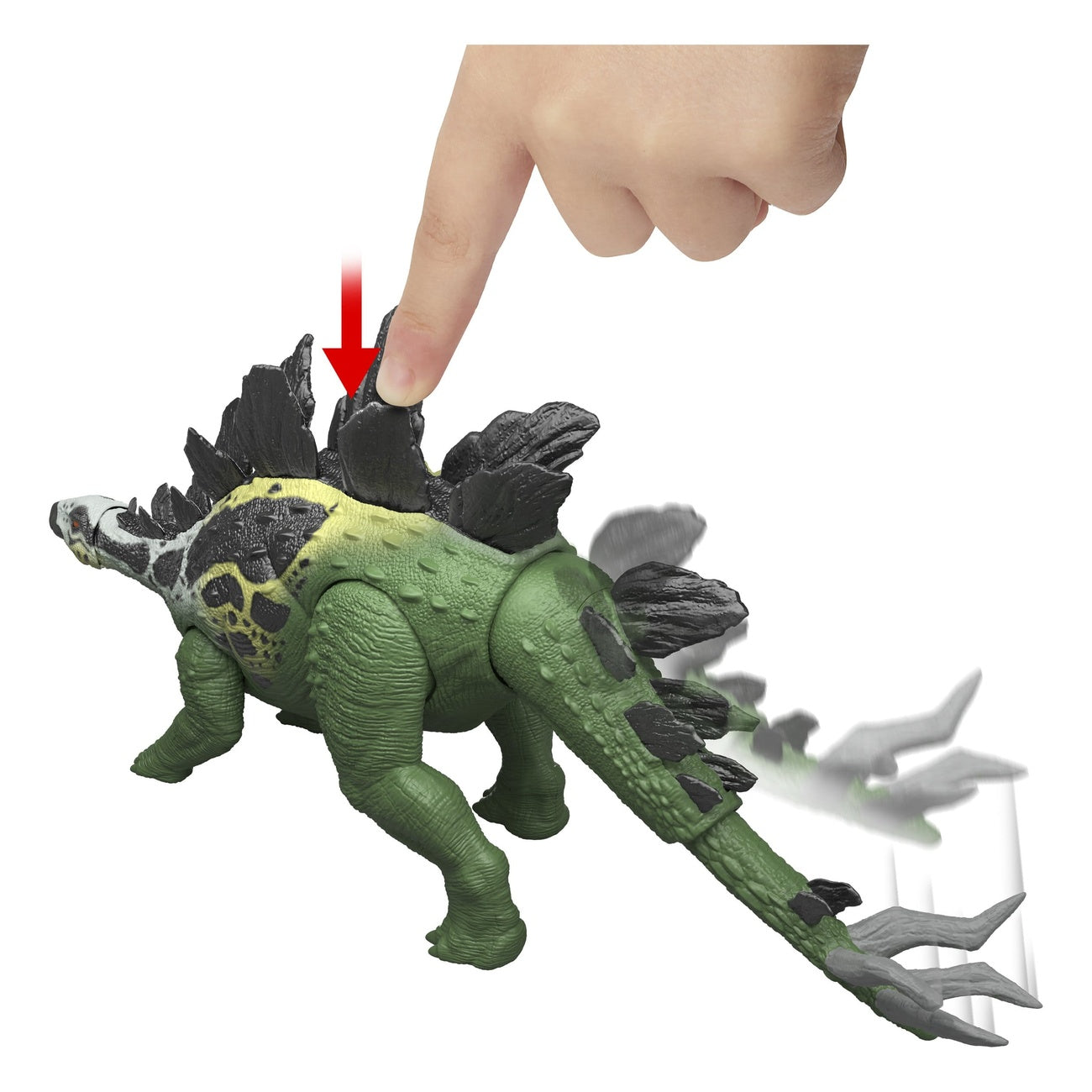 Imagen del producto Jurassic World: Survival figura de acción Gigantic Thrashers Estegosaurio