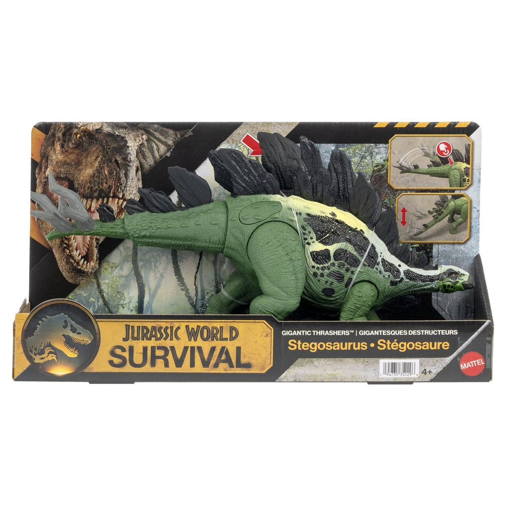 Imagen del producto Jurassic World: Survival figura de acción Gigantic Thrashers Estegosaurio