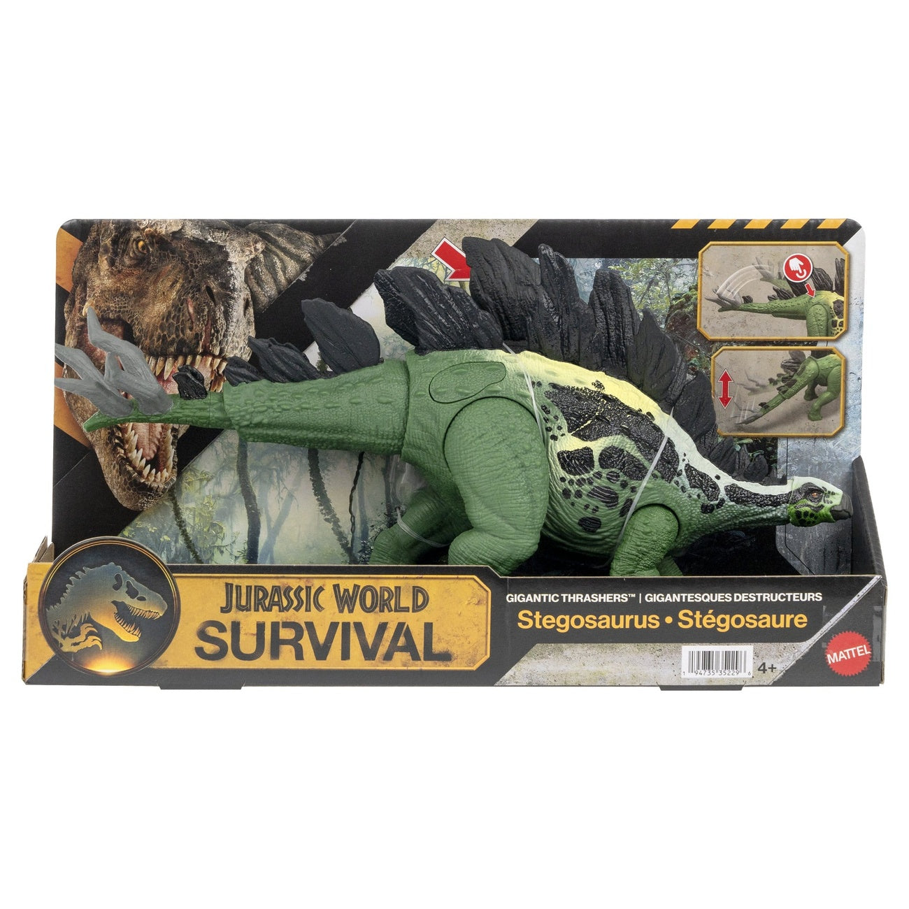 Imagen del producto Jurassic World: Survival figura de acción Gigantic Thrashers Estegosaurio