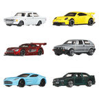 Imagen del producto Hot Wheels Silver Series Vehículos de metal fundido 6-pack 1/64 Euro Style