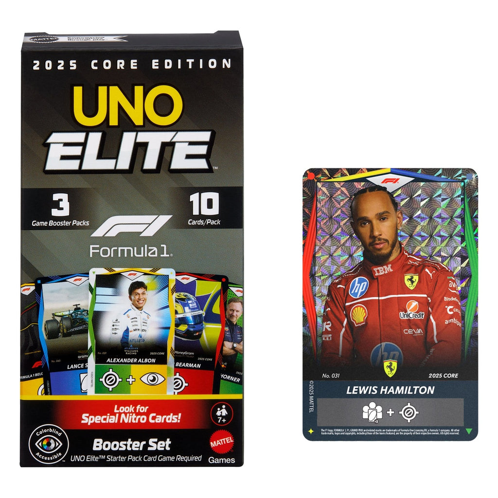 Imagen del producto Formula 1 UNO Juego de cartas Elite F1 Booster Set