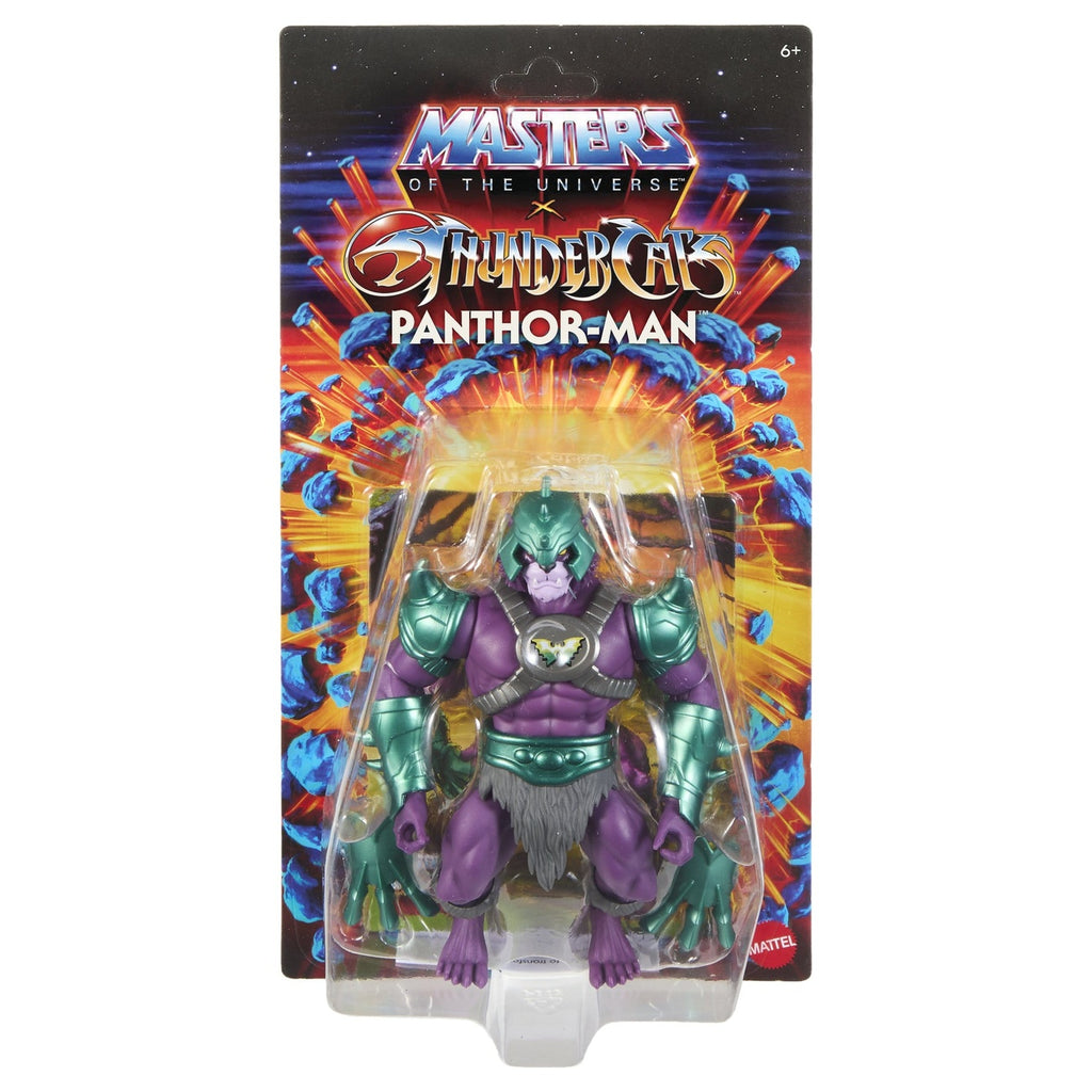 Imagen del producto Masters of the Universe x ThunderCats figura de acción Panthor Man 14 cm