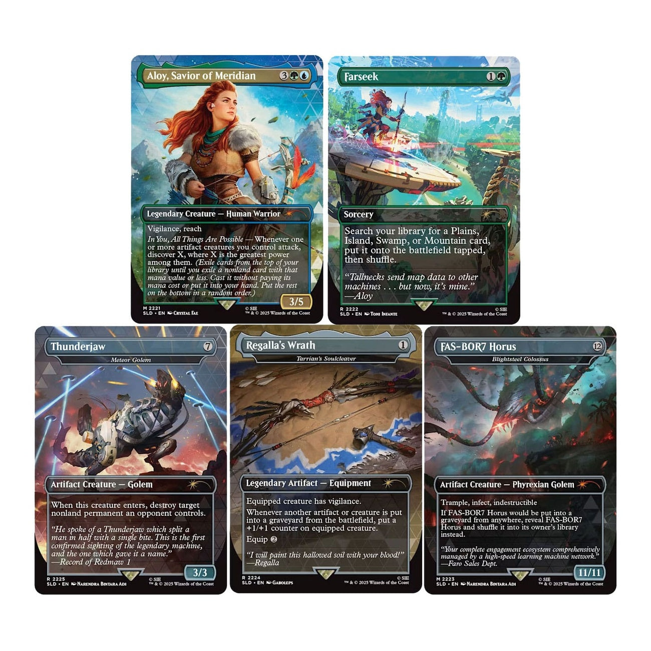 Imagen del producto Magic the Gathering Secret Lair x PlayStation: Horizon: Into the Forbidden West inglés