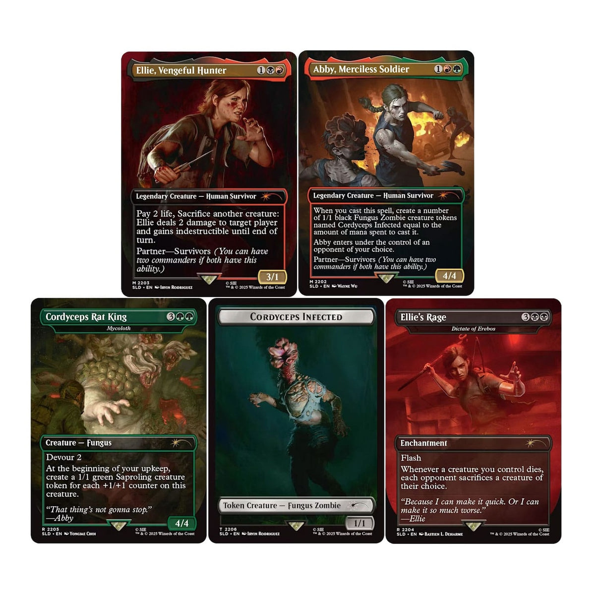 Imagen del producto Magic the Gathering Secret Lair x PlayStation: The Last of Us Part II inglés