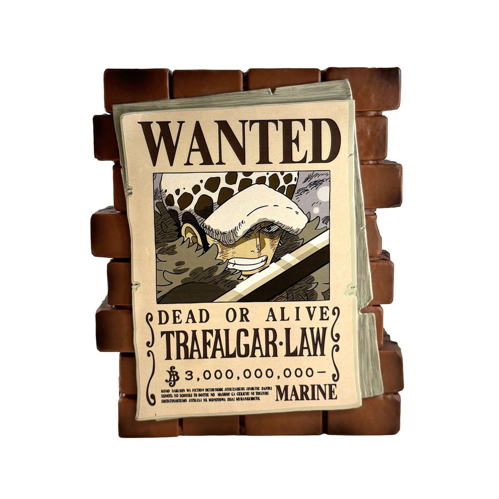Imagen del producto One Piece Hucha Law Wanted