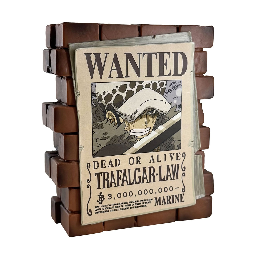 Imagen del producto One Piece Hucha Law Wanted