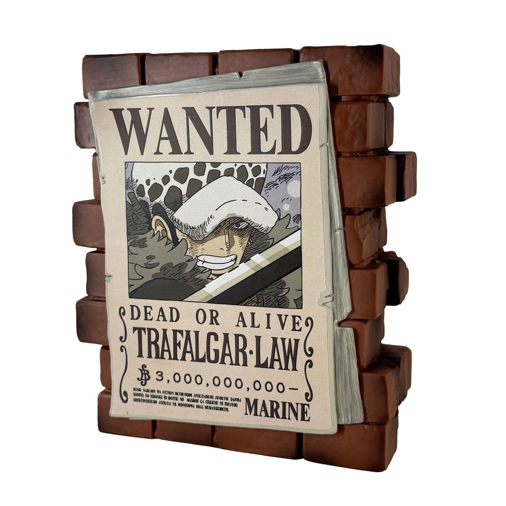Imagen del producto One Piece Hucha Law Wanted