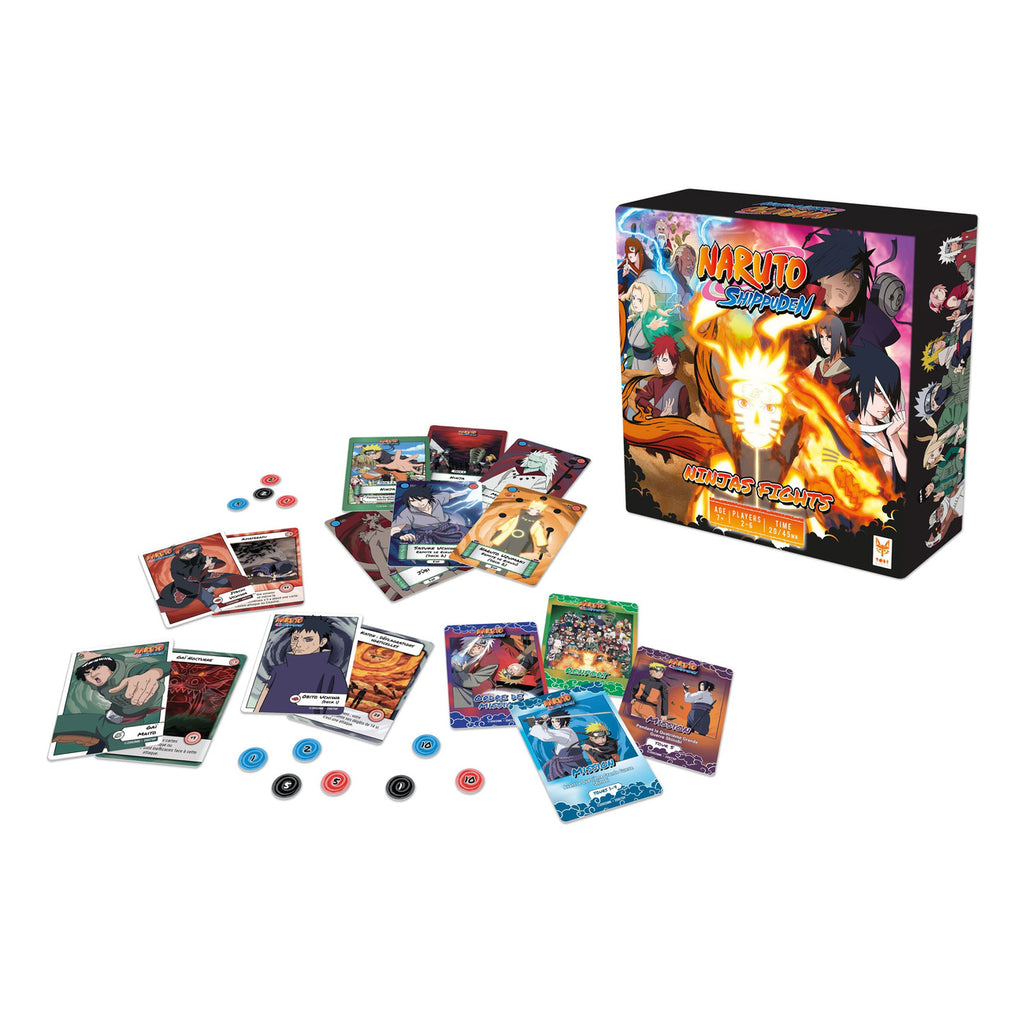 Imagen del producto Naruto Juego de cartas Ninjas Fights *Versión en inglés*