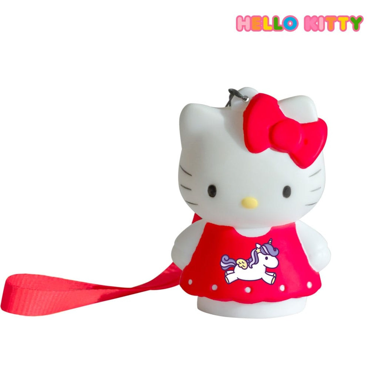 Imagen del producto Minifigura Hello Kitty con función de luz Unicornio 8 cm