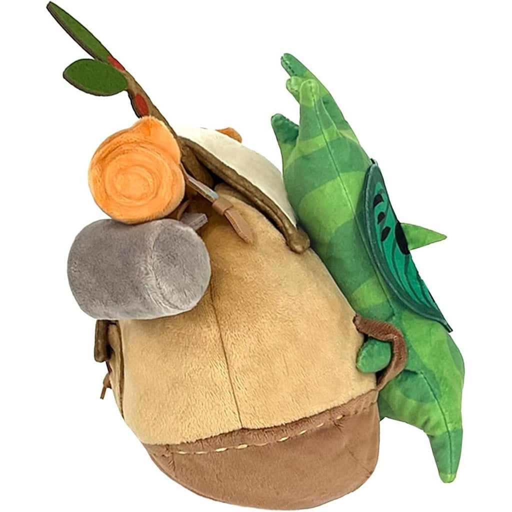 Imagen del producto The Legend of Zelda: Tears of the Kingdom Peluche ZP04 Kolog con Mochila Marrón 17 cm