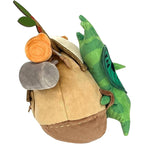 Imagen del producto The Legend of Zelda: Tears of the Kingdom Peluche ZP04 Kolog con Mochila Marrón 17 cm