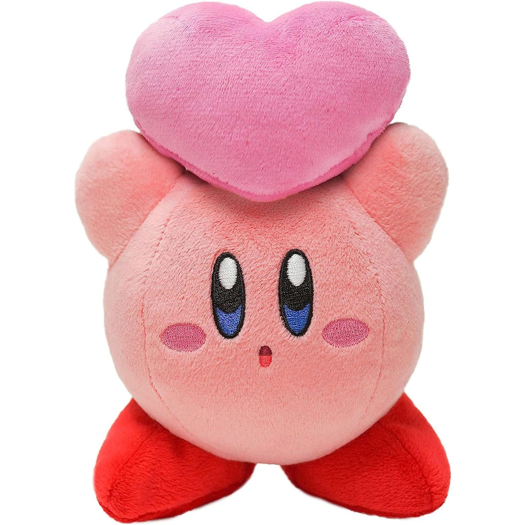 Imagen del producto Figura de peluche Kirby Kirby con corazón 16 cm