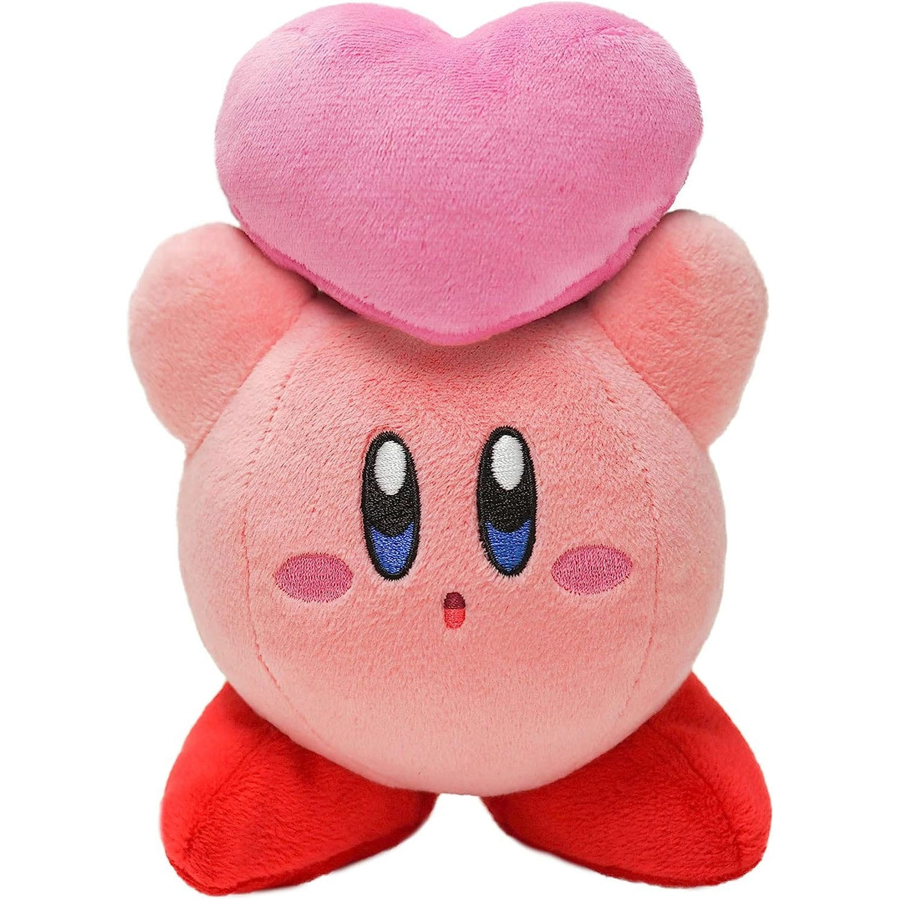 Imagen del producto Figura de peluche Kirby Kirby con corazón 16 cm